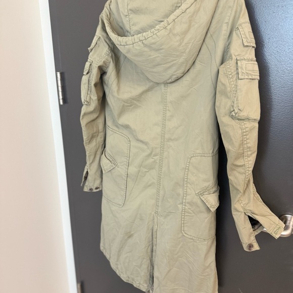 G-Star Y2K S vintage green/Khaki Hooded Utility Jacket GUC - Picture 8 of 16